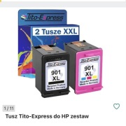 Komplet tuszy do drukarki HP