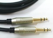 SHELLER STEREO kabel Jack 6.3S/6.3S wt.AMPHENOL 0.25m