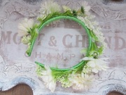 Kwiatowa opaska z miksu kwiatowego*Sesja zdjęciowa*Komunia