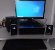 Komputer HP i7 Monitor Głosniki 12GB Ram klawiatura