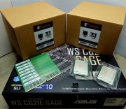 Zestaw Serwerowy płyta główna ASUS+2procesory INTEL XEON+RAM 128GB+2xNoctua