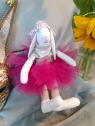 Królik baletnica ręczna robota handmade