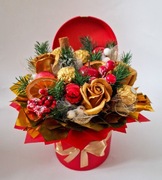 Stroik święta choinka mikołaj prezent 