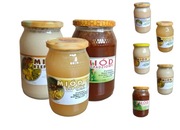 Trzy duże miody prosto z pasieki (3 x 1,2kg = 3,6kg) (3 x 0,9L)