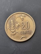 Litwa 20 centów 1925 rok 