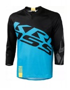 KOSZULKA ENDURO BLUE niebieska HYDE L 3/4 KROSS