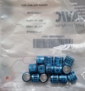 Obrączki na gołębie pocztowe 2021r.15szt 35zł.