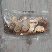 2 grosze 2020 saszetka mennicza 2 gr 2020 worek MW (emisja: 161.46 mln)