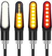 Światła led motocyklowe 4szt. Kinstecks 12v