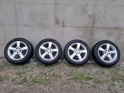 Koła alu 16" 5x100 opony zimowe nokian 205/55