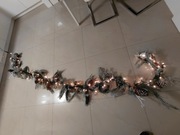 Super bardzo długa girlanda z Holandii z oświetleniem i dekoracja