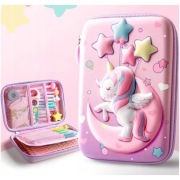 USZTYWNIANY DWUKOMOROWY PIÓRNIK 3D JEDNOROŻEC 