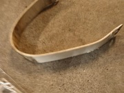 Segway Ninebot MAX G30 G30L - wspornik tylny błotnik biały gruby