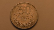 Moneta PRL 50 groszy  1978 r. Aluminium.