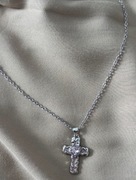 Naszyjnik łańcuszek  krzyż  