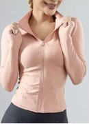 Damska kurtka sportowa szybkoschnąca do pilatesu i biegania siłownia