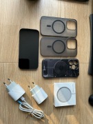 iPhone 14 Pro 128GB deep purple, bateria 83% + dodatki