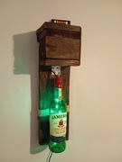 Lampa LED Jameson ozdoba prezent urodziny whisky pop art loft steampunk 