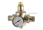 Nowy reduktor ciśnienia wody 3/4" 25 bar z manometrem RC20 FERRO