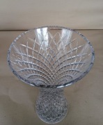 Wazon kryształowy PRL, lata 60. 70. XX wieku