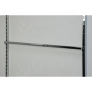 Ramie owalne chromowane krotkie 1 m do mebli sklepowych