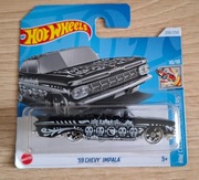 HOT WHEELS 59 CHEVY IMPALA - HTB02 TREASURE HUNT