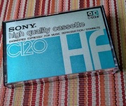 SONY HF 120 min. Japońskie wydanie 1973