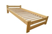 Łóżko sosnowe 80x200 z materacem 