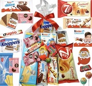 Paczka Mikołaj gwiazdka gotowa paczka słodyczy mega paka XXL słodycze 