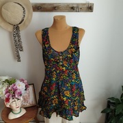 Bluzka damska Joe Browns, na ramiączkach, kwiatowa, rozmiar 40, elegancka