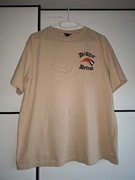 Beżowa koszulka relaxed fit