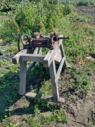 STARA SIECZKARNIA SIECZKA MŁÓCKA - MASZYNA ROLNICZA - ZABYTEK ANTYK Z ROLI