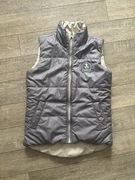 Bezrękawnik dwustronny kamizelka szara Mickey Disney rozmiar 128/134