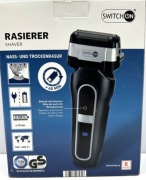 Golarka męska Switch On foliowa akumulatorowa sieciowa TRYMER 3system tnący