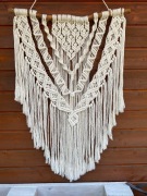 Duża makrama naturalny patyk 