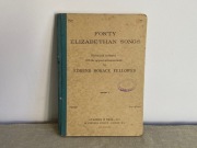 Forty Elizabethan Songs „Czterdzieści Pieśni Elżbietańskich” Tom 1 