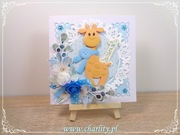 Kartka okolicznościowa na Roczek: „Żyrafa dla chłopca”