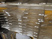 Korytka na dokumenty stan używany 20 sztuk 