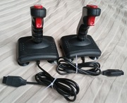 2x Joystick QJITurbo Quickjoy SV-121 na mikrostykach Amiga Commodore Atari 