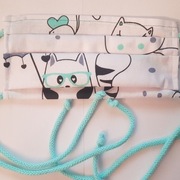 Maseczka bawełniana wielorazowa 4+1 gratis