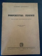 Propedeutyka filozofii