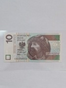 Banknot, 10 zł, Radar- 2016r. CK 2358532,  UNC.