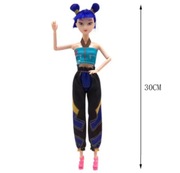 KPop Demon Hunters LALKA PVC Prezent Rumi Mira i Zoey 30cm Ruchomość stawów