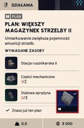 BluePrint SHOTGUN MAG II/Plan WIĘKSZY MAGAZYNEK STRZELBY II Arc Raiders