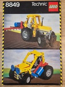 LEGO TECHNIC 8849   TRAKTOR  INTRUKCJA  1986