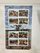 Gwinea Bissau 2008 Mi 3919-22  WWF  antylopa ark typ 2 idealna pozycja