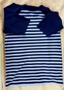 Koszulka chłopięca rashguard w paski – Peyton & Parker – rozm. L 14/16 HUSK