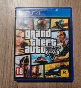 Gra na PlayStation 4 Ps4 Grand theft auto pudełko