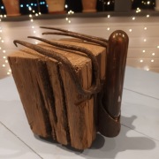 Lampa rustykalny stary dąb 