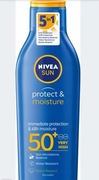 NIVEA SUN Protect& Moisture Balsam ochronny SPF 50+, 200 ml